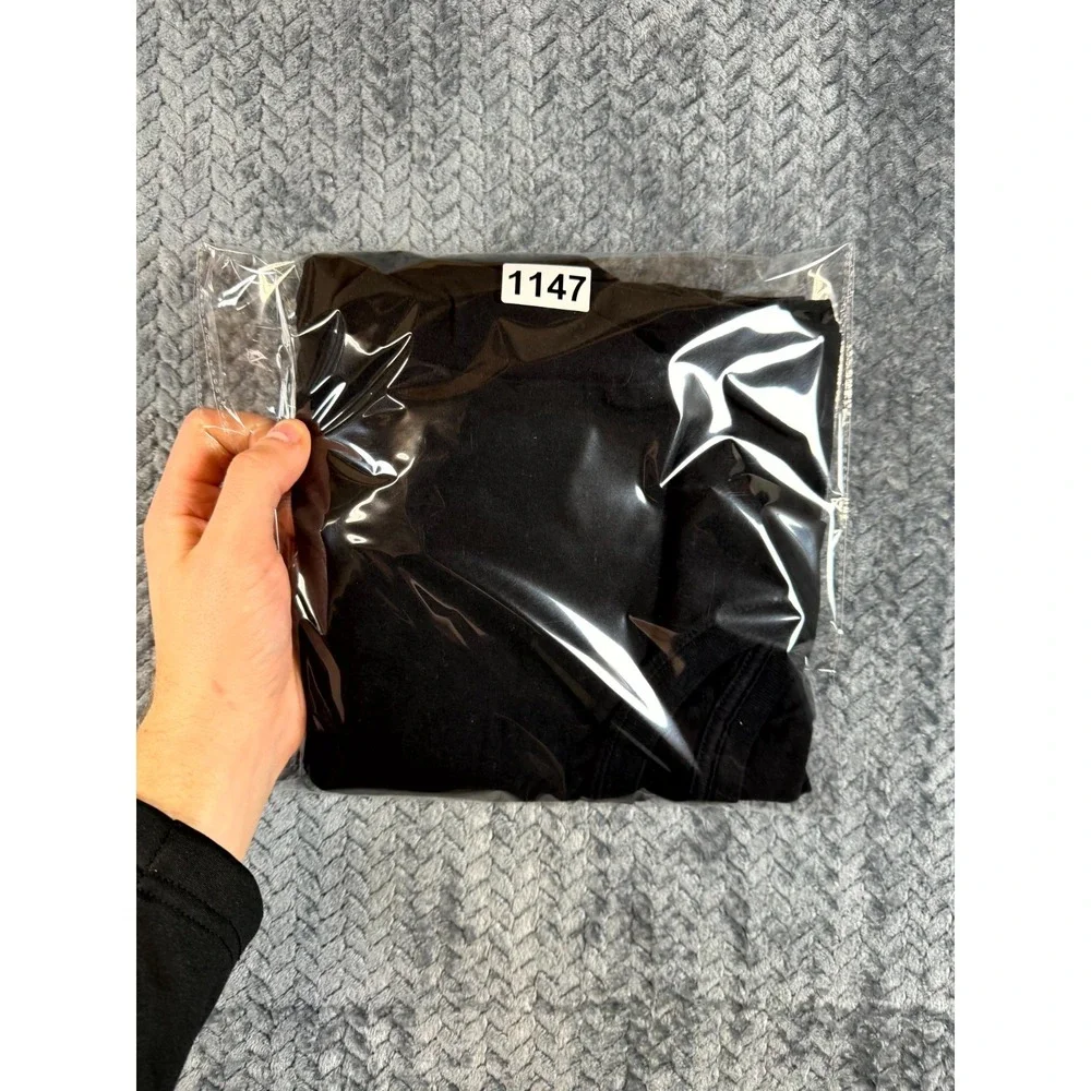 The North Face T Shirt Mens‎ Large Black Cotton Never Stop Exploring Crewneck